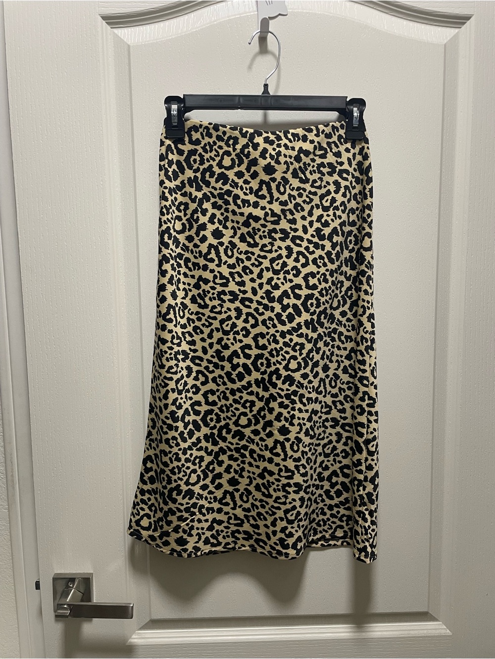 Vintage Hollister Leopard Print Midi Skirt